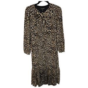 BANANA REPUBLIC Leopard Print Maxi Dress - Size 2‎